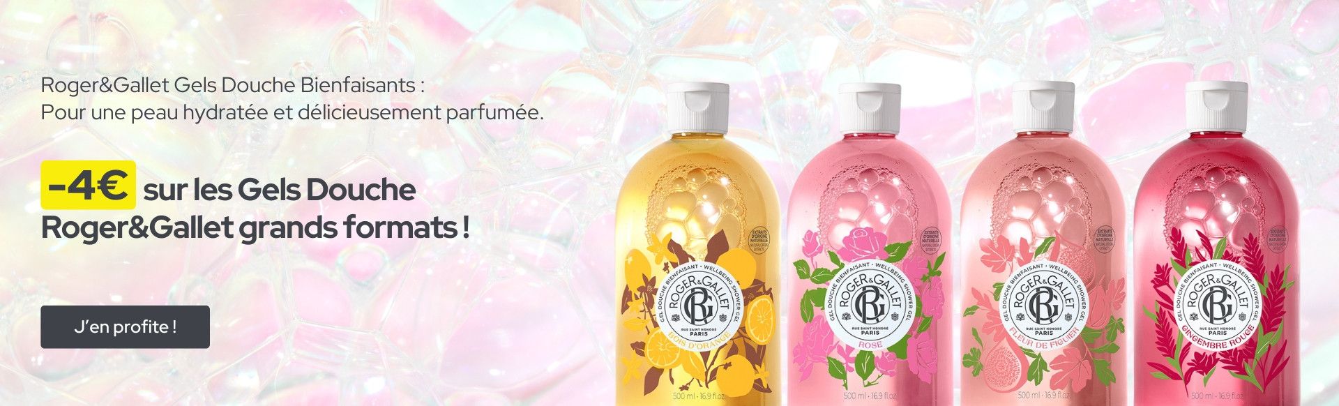 Roger&Gallet Gels Douche Bienfaisants