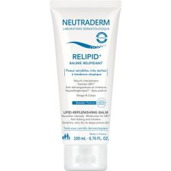 Neutraderm Relipid+ Baume Relipidant 200ml - Peaux sensibles, très sèches à tendance atopique