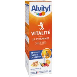 Alvityl Vitalité Solution Buvable 11 Vitamines- 150 ml