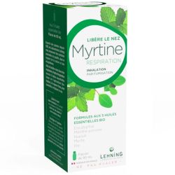 Lehning Myrtine Respiration Inhalation - 90 ml - Décongestionne, purifie et facilite la respiration