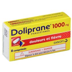 Doliprane 1000mg 8 comprimés