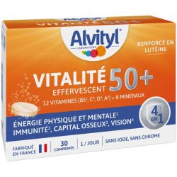 Alvityl Vitalité Effervescent 50+ - 30 comprimés