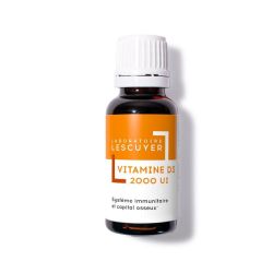 Laboratoires Lescuyer Vitamine D3 2000 UI Ossature & Immunité - 20 ml