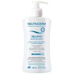 Neutraderm Relipid+ Baume Relipidant 400ml - Peaux sensibles, très sèches à tendance atopique