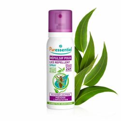 Puressentiel Spray Répulsif Poux 200 ml – Protection préventive naturelle 24h