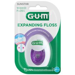 GUM Expanding Floss Fil Dentaire - 30 mètres