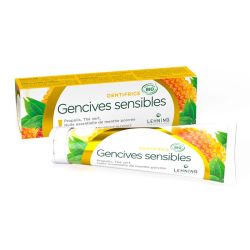 Lehning Dentifrice Gencives Sensibles Bio - 80 g - Pour des gencives apaisées et protégées