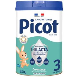 Picot 3 Lait de Croissance Dès 10 Mois - Pot de 800 g