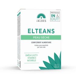 Jaldes Elteans 60 Capsules - Peau sèche, acides gras essentiels, oméga 3, 6 et 9, vitamine E