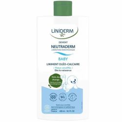 Neutraderm Liniment Bébé Oléo-Calcaire Bio 480 ml - Peaux Sensibles