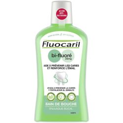 Fluocaril Bi-Fluoré Bain de Bouche au Fluor - 500ml - Protège, renforce et rafraîchit durablement
